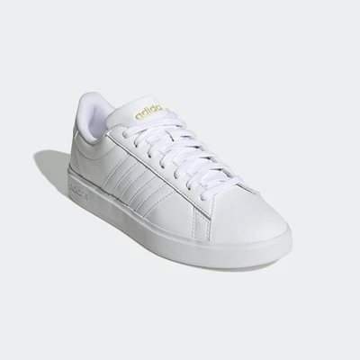 Abbildung von adidas Originals Grand Court 2.0 Sneaker low, Damen, Größe: 39, Weiß Kunststoff
