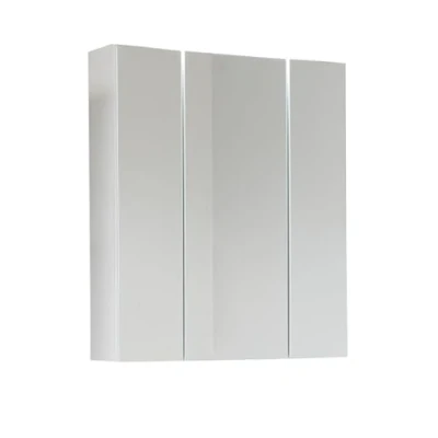 Abbildung von trendteam smart living Spiegelschrank Spiegel Badezimmer Monte Aufbaumaß (BxHxT) 60 x 74 18 cm Farbe Weiß 195640501