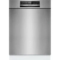 Abbildung von Serie 6, Unterbau Geschirrspüler, 60 cm, Gebürsteter Stahl, SMU6ECS12E