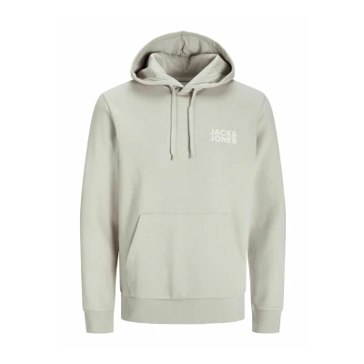 Abbildung von Jack &amp; Jones LOGO NOOS Kapuzenpullover, Herren, Größe: Large, Moonbeam