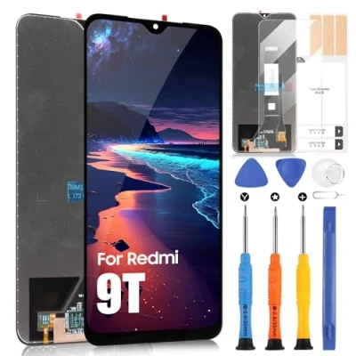 Abbildung von LCD Bildschirm für Xiaomi Poco M3 M2010J19CG / Redmi 9T M2010J19SG Display Touchscreen Digitizer mit Reparaturwerkzeug Set (nicht Mi 9T/Redmi Note 9T)