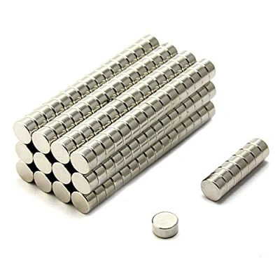 Abbildung von N35 Neodym Magnet Für Kunst, Kunsthandwerk, Modellherstellung 10mm Durchmesser x 5mm Dick 2,5kg Zug Pack von 200