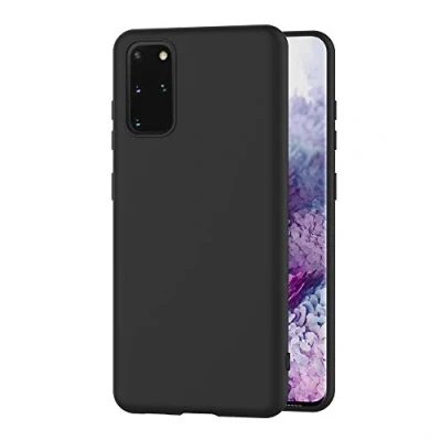 Abbildung von AICEK Compatible Samsung Galaxy S20 Hülle, Schwarz Silikon Schutzhülle für Case TPU Bumper Handyhülle (6,2 Zoll)