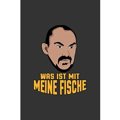 Abbildung von Was ist mit Meine Fische: A5 Notizbuch Notebook Notizheft Punktraster Miene Fisch, Norman Familie Ritter Tv Fernsehen, Fische ... Fans., 120 Seiten ca. Din (6x9&quot;)
