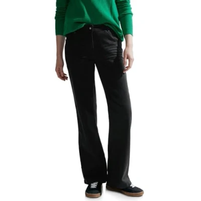 Abbildung von Cecil Flared Jeans, Damen, Größe: 28x30, Black