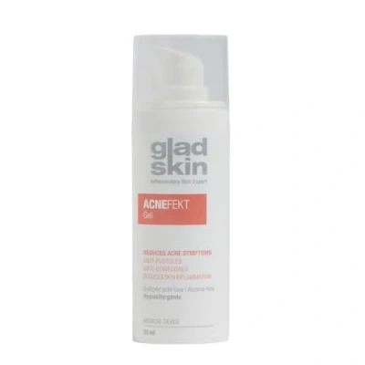 Abbildung von Gladskin ACNEFEKT Gel 30ml Anti Akne und Pickel Hypoallergen, dermatologisch klinisch getesteter Wirkstoff