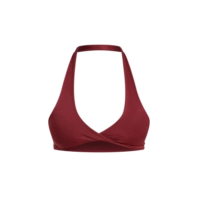 Abbildung von Smilodox Sportbh mit leichter Stützkraft, Damen, Größe: XS, Bordeaux