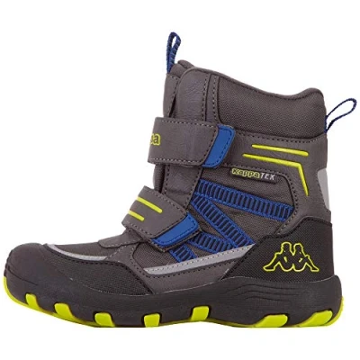 Abbildung von Kappa Unisex Snowboot/Winterstiefel für Kinder, Größe: 32, Grey/lime Schuhe