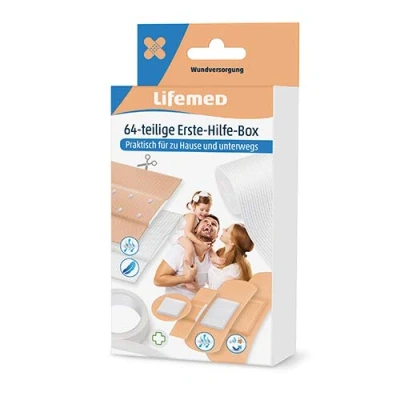 Abbildung von Erste Hilfe Box, 64 tlg.