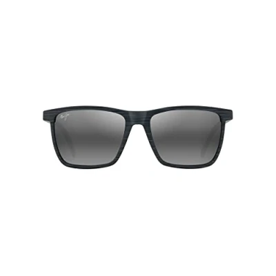 Abbildung von Maui Jim Unisex Sunglasses, Grey one Way Stripe, Unica
