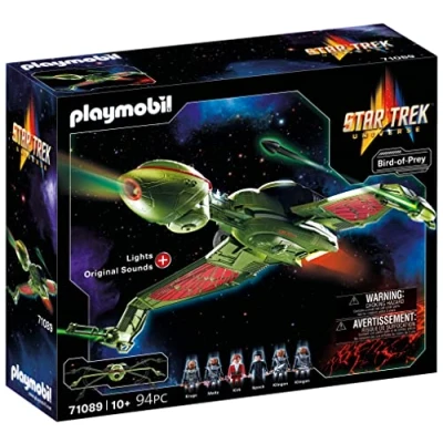 Abbildung von Playmobil® 71089 Star Trek Klingonenschiff: Bird of Prey Konstruktions Spielset, (94 St)