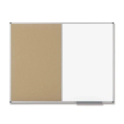 Abbildung von Nobo Kombi Tafel Whiteboard + Kork 60x90cm
