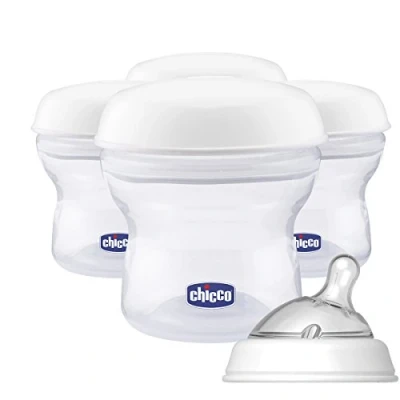 Abbildung von Chicco Milchaufbewahrungsbehälter Step UP New inklusive Silikonsauger