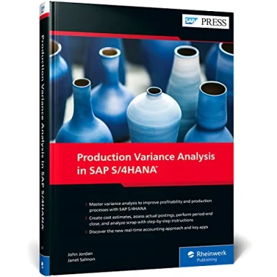 Abbildung von Production Variance Analysis in SAP S/4HANA (SAP PRESS: englisch)