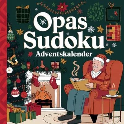 Abbildung von Opas Sudoku Adventskalender: Rätselspaß in der Adventszeit
