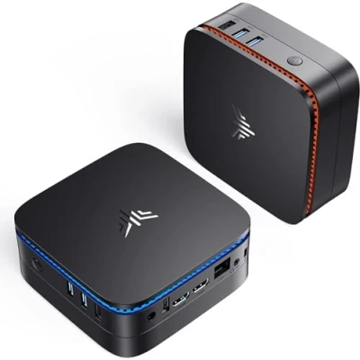 Abbildung von ACEMAGICIAN AK1PRO Mini PC Celeron N5105 2.9GHz 16GB RAM 512GB SSD M.2 Micro Desktop Computer, 4K UHD, WLAN, Gigabit Ethernet, HDMI X 2 für Business, Heimkino, W11