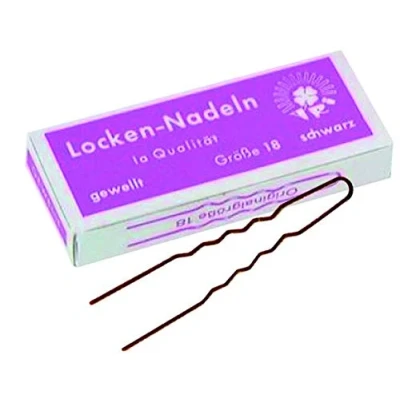 Abbildung von Ari Lockennadeln SCHWARZ Gewellt 45 Stück, 700 g