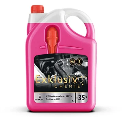 Abbildung von Exklusiv Chemie G12+ Kühlerfrostschutz bis 35 5 Liter Jahre Kühlflüssigkeit Auto G12 Kühlmittel Gebrauchsfertig Langlebiger Schutz