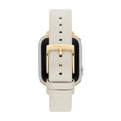 Abbildung von Michael Kors Strap Uhren Zubehör, Damen, Größe: One Size, Cream
