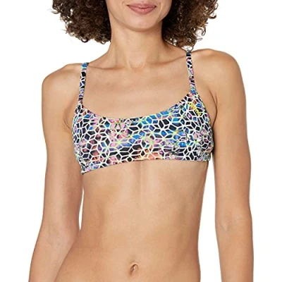 Abbildung von Arena Bandeau Play Bikini Black Yellow Star XXS