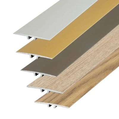 Abbildung von Dalsys Übergangsprofil (Aluminium, 1 St), flach Vinyl, Laminat &amp; Parkett Übergangsschiene Aluminium eloxiert