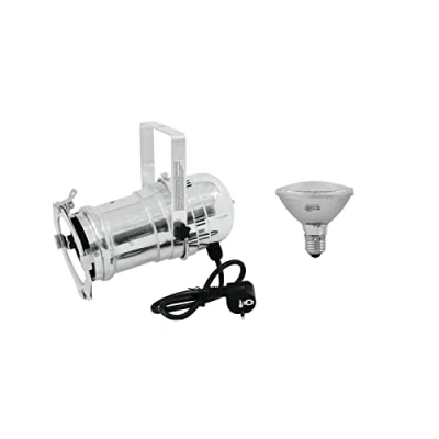 Abbildung von EUROLITE Set PAR 30 Spot SIL + 230V SMD 11W E 27 LED 3000K Gehäuse mit Sockel inklusive Lampe Technik
