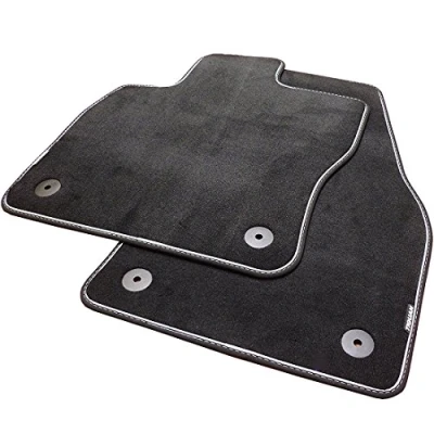 Abbildung von Volkswagen 5NB061270WGK Textilfußmatten Set Premium Vorne/Hinten, schwarz
