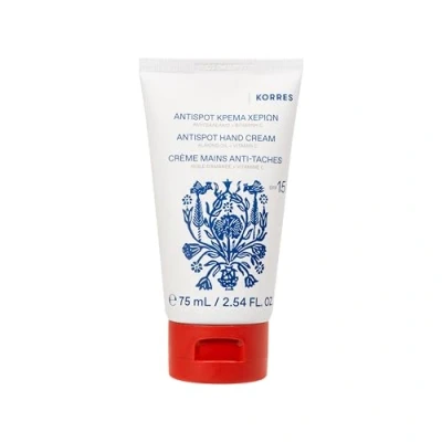 Abbildung von KORRES ALMOND OIL &amp; Vitamin C Anti Spot Handcreme SPF 15, mit und Mandelöl, gegen Pigmentflecken, vegan, 75 ml