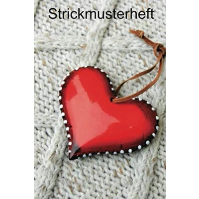 Abbildung von Strickmusterheft: Strickmusterheft Notizbuch, Strickpapier für deine Strick Motive zum entwerfen von Strickmustern