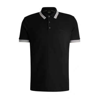 Abbildung von BOSS Paddy Poloshirt, Herren, Größe: Small, Charcoal five