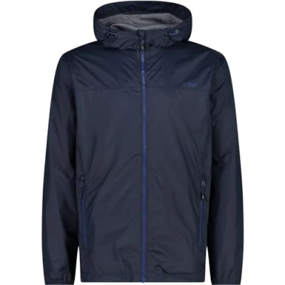 Abbildung von CMP Regenjacke für Herren mit Kapuze, B. Blau Bläulich, 52