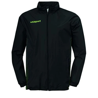 Abbildung von Uhlsport Kinder Score Regenjacke Jacke, schwarz/Fluo grün, 116