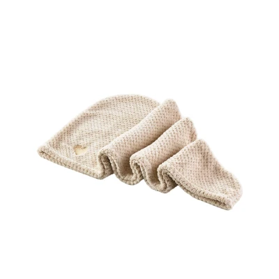 Abbildung von Yuaia Haircare Microfiber Hair Turban Sand