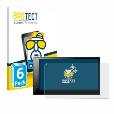 Abbildung von BROTECT Entspiegelungs Schutzfolie für Pioneer SPH DA160DAB (6 Stück) Matte Displayschutz Folie, Anti Reflex, Fingerprint