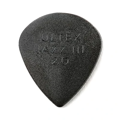 Abbildung von JIM DUNLOP Plektrum Ultex Jazz III 2,00mm 6 Stück