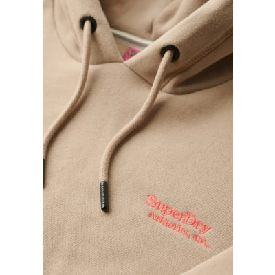 Abbildung von Superdry Essential LOGO Sweatshirt, Damen, Größe: 44, Cobblestone grey