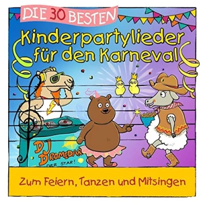 Abbildung von Die 30 Besten Kinderpartylieder Für Den Karneval