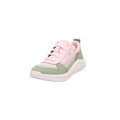 Abbildung von Superfit Kicks Sneaker low für Kinder, Größe: 35, Hellgrün/rosa Schuhe