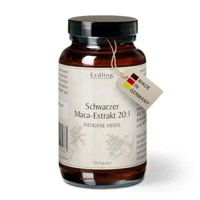 Abbildung von Schwarzes Maca Extrakt 20:1 120 Kapseln 66 kg