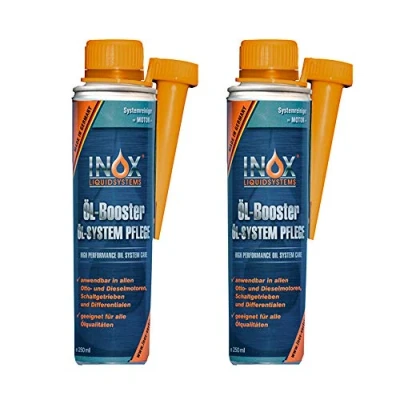 Abbildung von INOX® Öl Booster, Systempflege Additiv für KFZ 2 x 250 ml