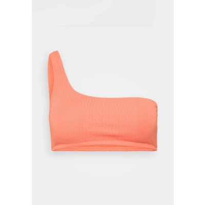 Abbildung von Roxy Lagos Assymetric Bikinitop, Damen, Größe: Large, Emberglow