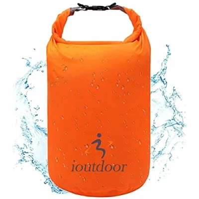 Abbildung von ioutdoor Dry Bag 2L/5L/10L/20L/40L/70L wasserdichte Tasche, Ultra Light Trockensack Wasserdicht, Abriebfest, Reißfest, für Kajakfahren, Strand, Schwimmen, Camping, Wandern Reisen