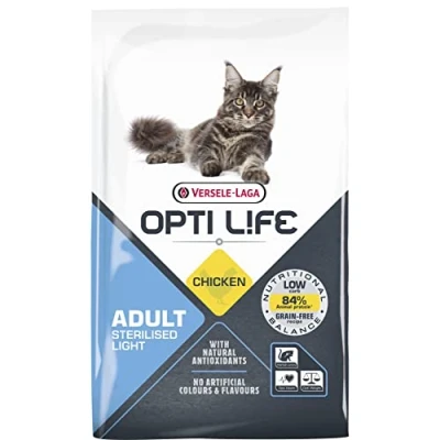 Abbildung von Opti Life Cat Sterilised/Light Huhn Katzenfutter 7,5 kg...