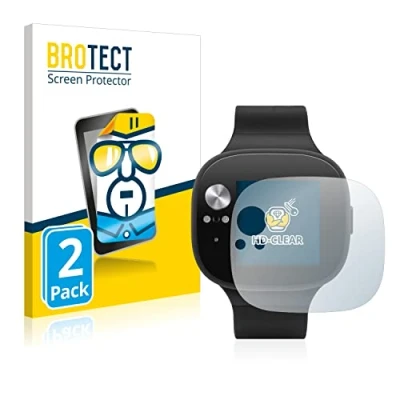 Abbildung von BROTECT (2 Stück Schutzfolie für ASUS Vivowatch BP Displayschutz Folie Ultra Klar