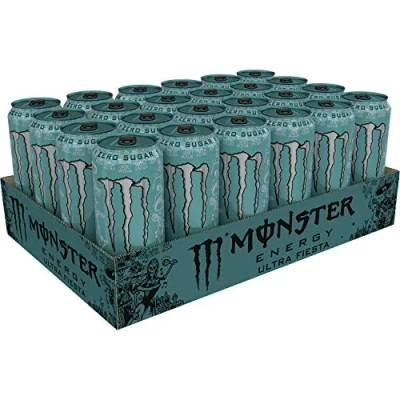 Abbildung von Monster Energy Ultra Fiesta zuckerfreier Energiegetränk 473 ml (24 Stück)