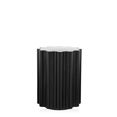 Abbildung von Kartell 885309 Hocker, Plastik, schwarz, 35 x 46 cm