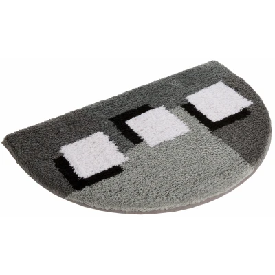 Abbildung von my home Badematte &quot;Ada&quot;, Höhe 21 mm, rutschhemmend beschichtet, schnell trocknend strapazierfähig fußbodenheizungsgeeignet, Badteppich, Badematten auch als 3 teiliges Set erhältlich