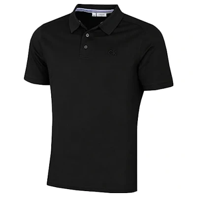 Abbildung von Calvin Klein Herren North Coast Poloshirt Schwarz XXXXL