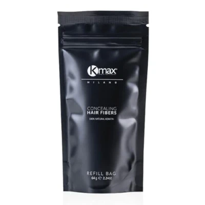 Abbildung von Kmax Keratine Hair Fibers Donker Bruin 64 gr. Refill