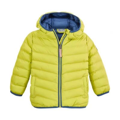 Abbildung von first instinct by killtec Unisex Fios 61 Mns Qltd Jckt Steppjacke Mit Kapuze/Jacke In Daunenoptik, Grün, 110 116 EU
